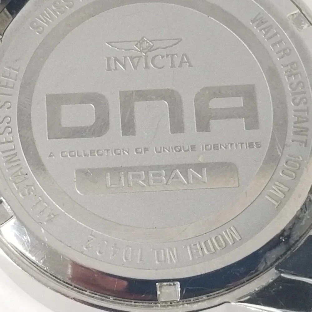 Invicta Urban DNA Men's Watch‎ Gray Dial Stainless Steel 10402